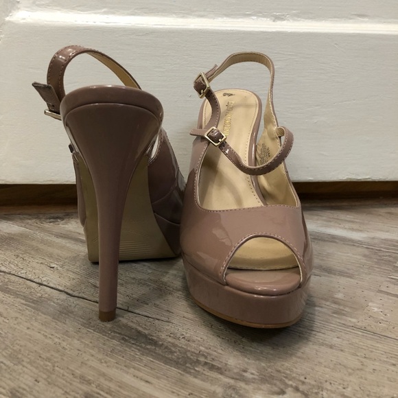 Stunning Enzo Angiolini mauve/nude heels. - Picture 1 of 5